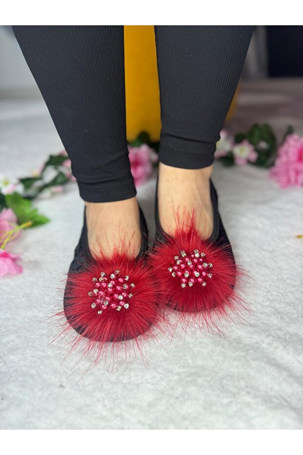 Elegance and Comfort Together: Black Diamond Stone Home Flats Booties