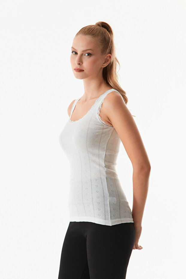 Dantelli Askılı Atlet - 2