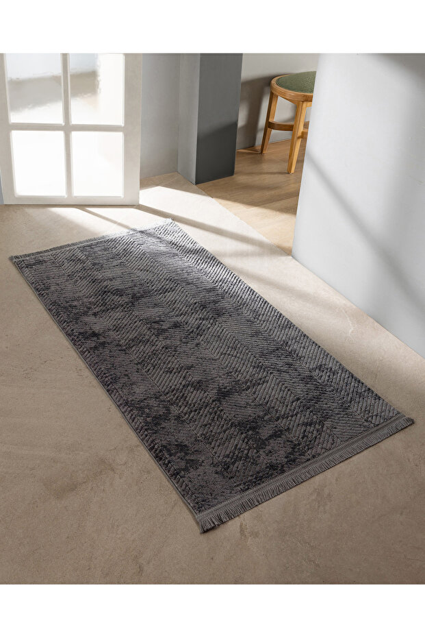Eze Halı - Antrasit - 80x150 Cm - 1
