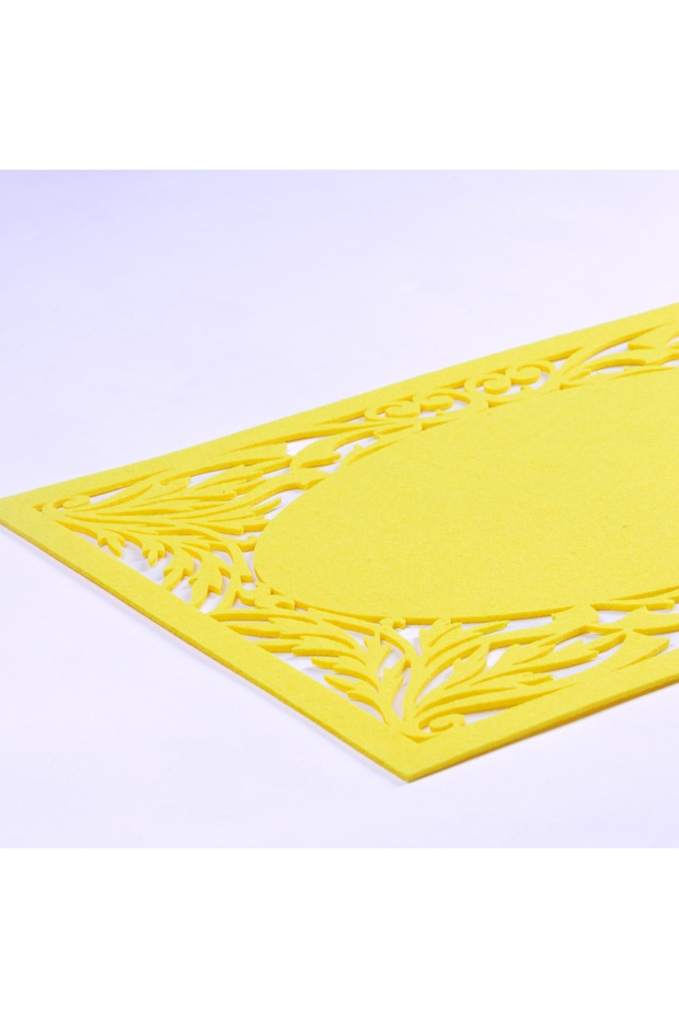 Sarı Keçe Amerikan Servis, Branch - 29x45 Cm 1 Adet - 2