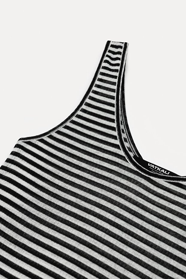 Kalın askılı bluz - 2