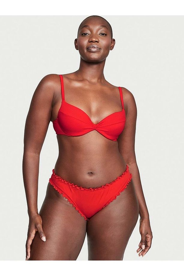 Twist Çıkarılabilir Push-Up Bikini Üstü - 1