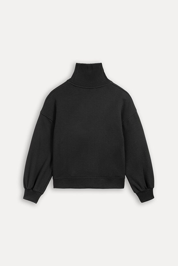 Pamuklu basic sweathirt - 7