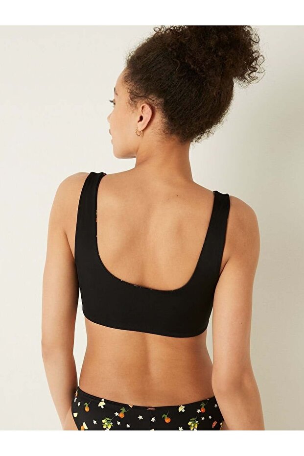 4 Taraflı Derin Dekolteli Bikini Üstü - 2