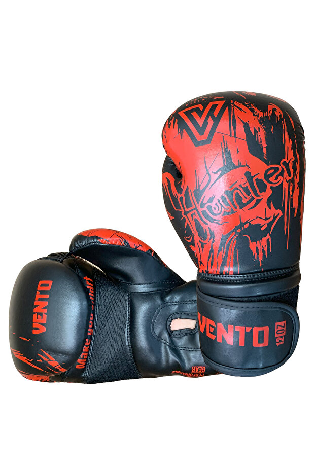 Hunter Boks ve Kick-Boks Eldiveni Kırmızı - 3