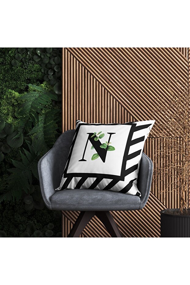 Harf (N) Kırlent Kılıf - 2