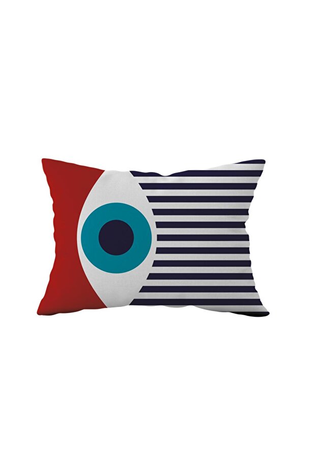 غطاء وسادة مستطيل مزدوج الجوانب مكون من قطعتين DS43 - 3