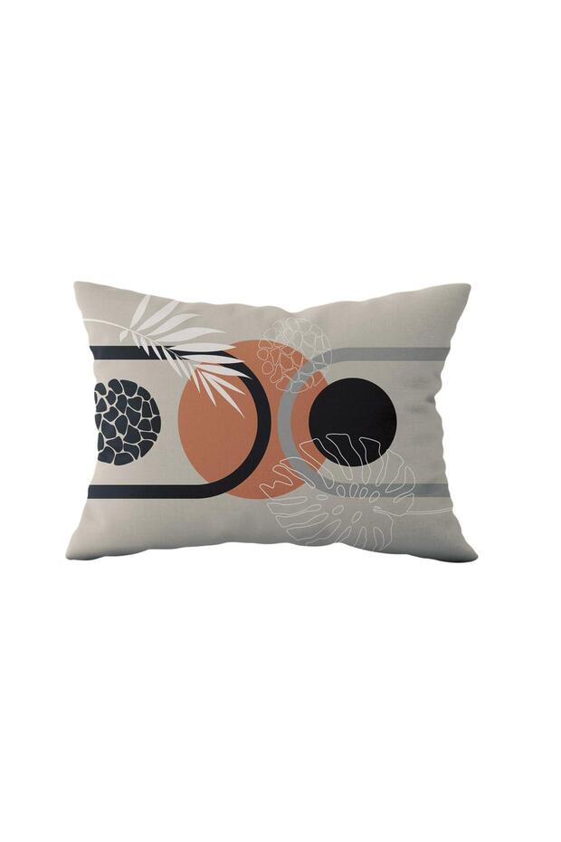 غطاء وسادة مستطيل مزدوج الجوانب مكون من قطعتين DS49 - 3