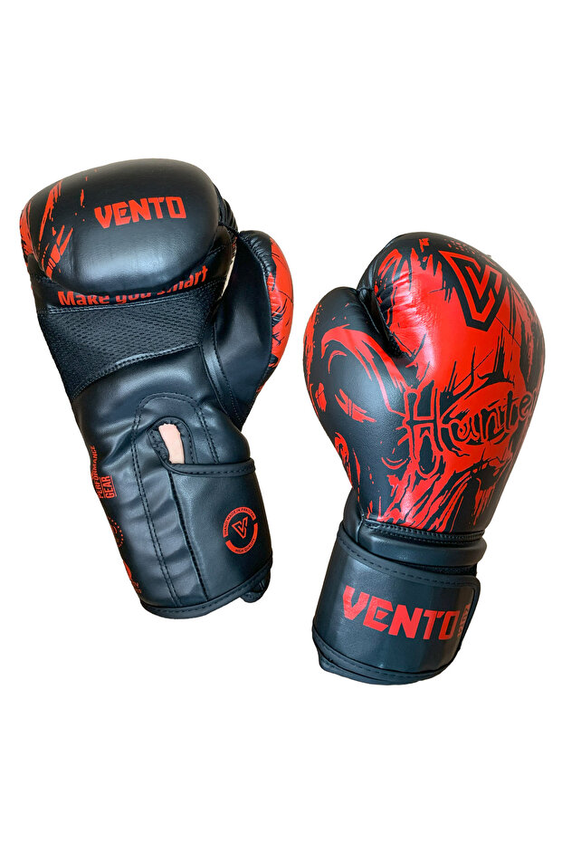 Hunter Boks ve Kick-Boks Eldiveni Kırmızı - 4