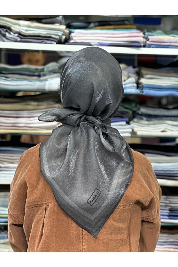 Kehribar Simli Eşarp - 2