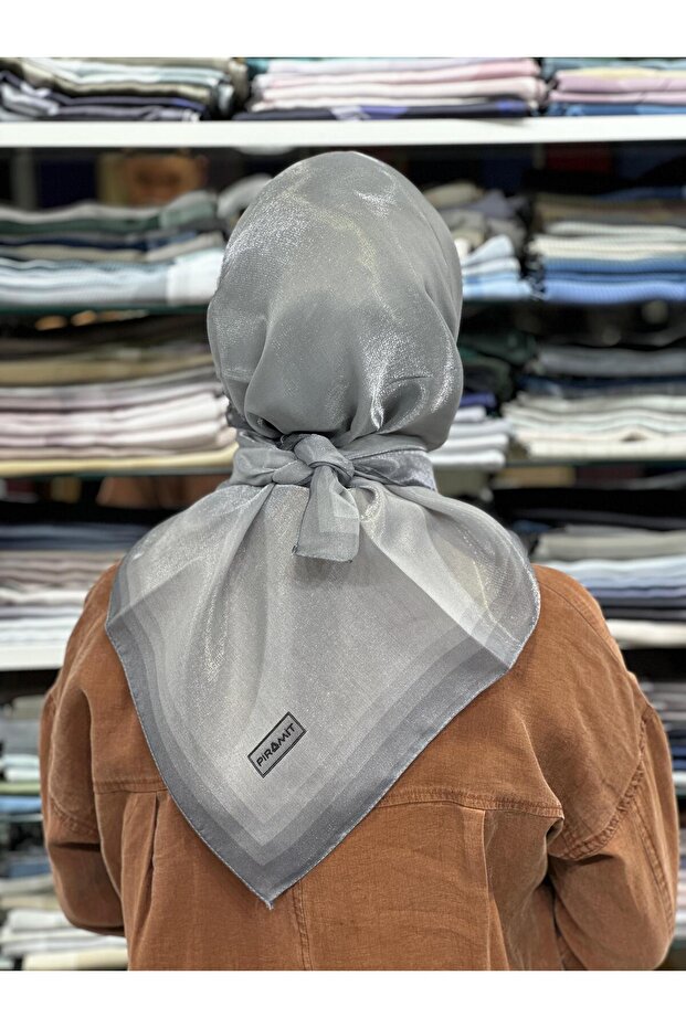 Kehribar Simli Eşarp - 3