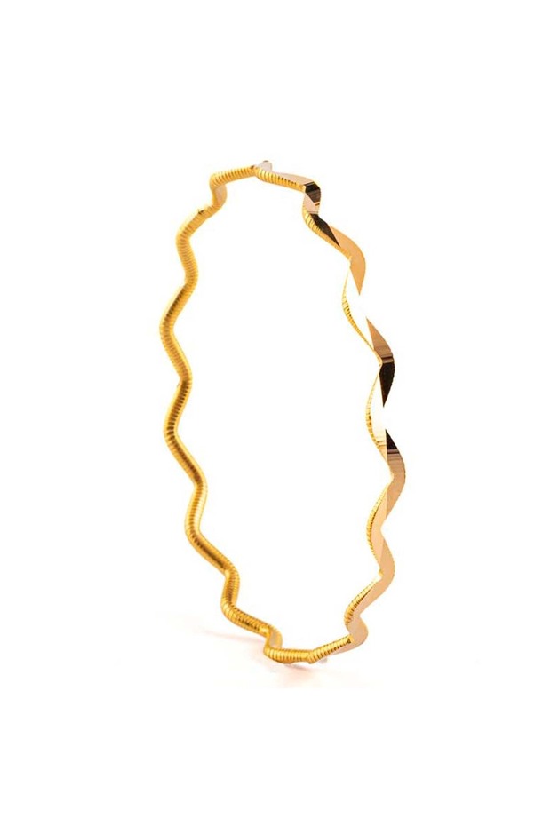 22 Ayar 10 gram Ajda Dalgalı Bilezik - 1