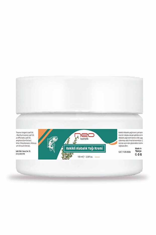 Kekikli Alabalık Yağı Kremi 100 ML - 1