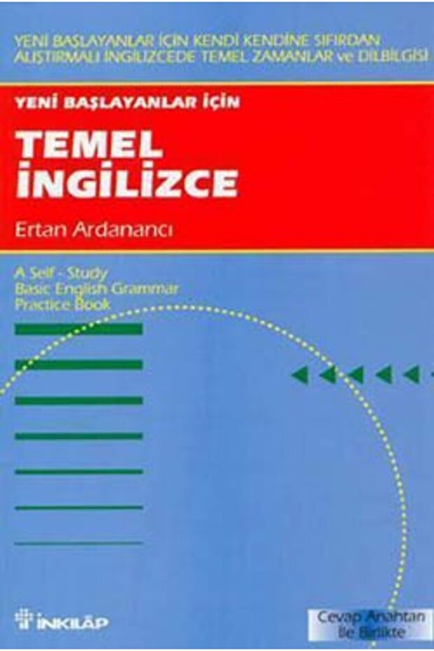 Yeni Başlayanlar için Temel İngilizce Ertan Ardanancı Kitabı 224 Sayfa İnkılap Kitabevi
