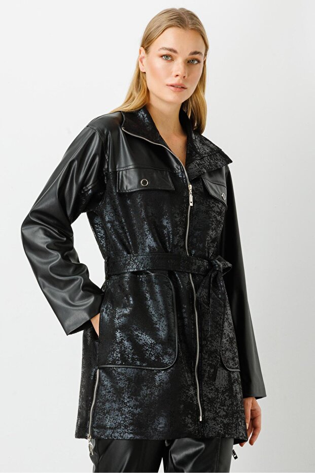 Modailgi Torba Cepli Deri Kap Siyah - 3