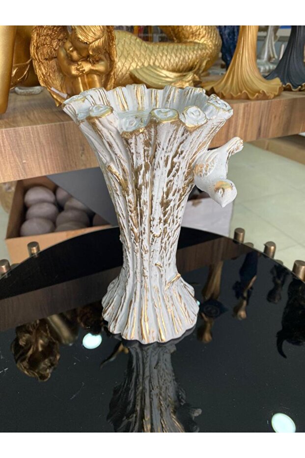 Şamdan mumluk şamdan polyester kütük mum - 1