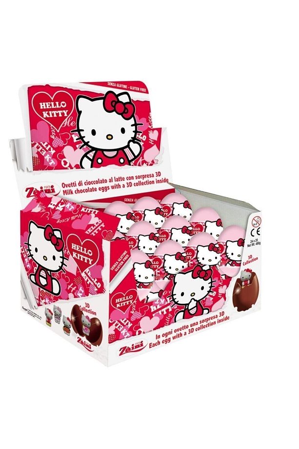 Hello Kitty Çikolatalı Sürpriz Yumurta 3 Adet - 3