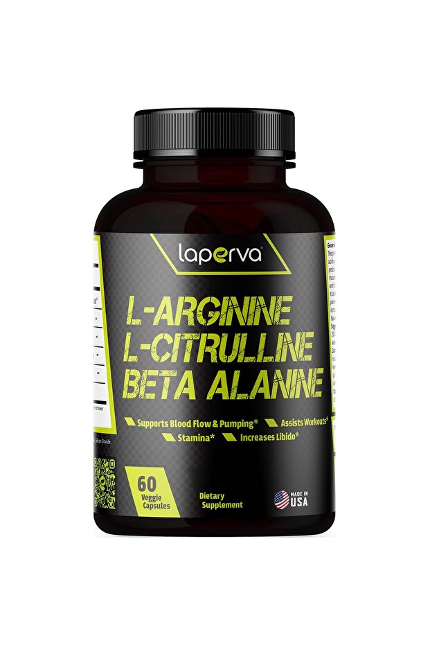 L Arginine L Citrulline Beta Alanine, 60 Veggie Capsules