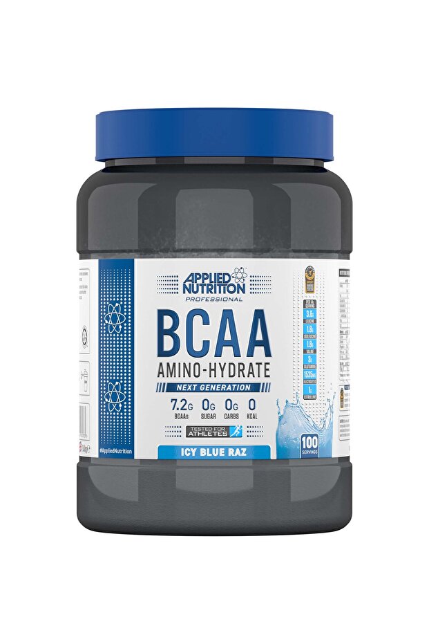 BCAA Amino Hydrate, Icy Blue Raz, 100 Serving