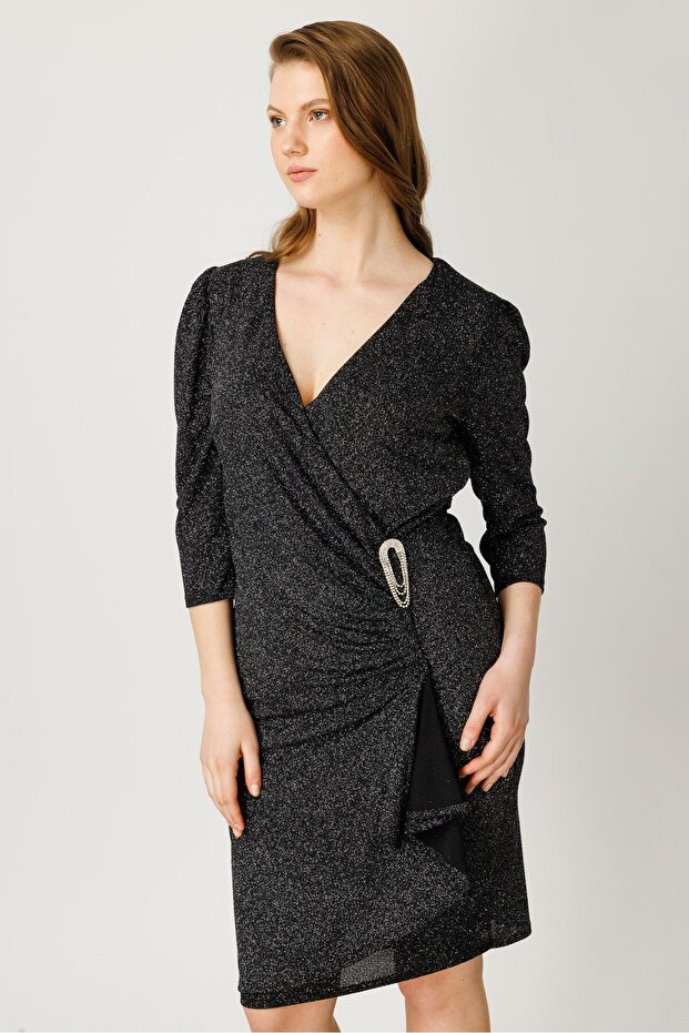 Modailgi  Elbise Siyah - 2