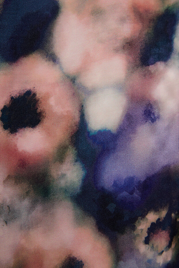 فستان منقوش - 7