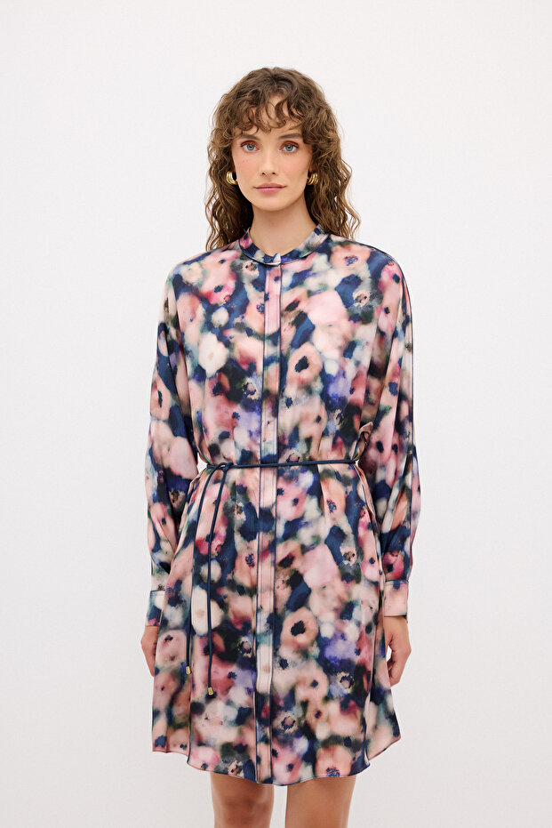 فستان منقوش - 1