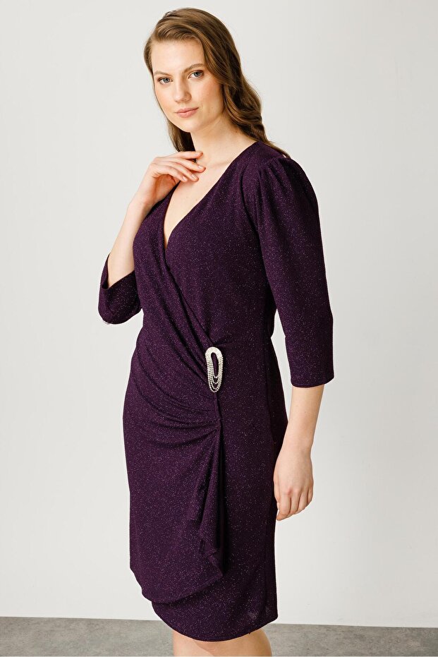 Modailgi  Elbise Mürdüm - 2