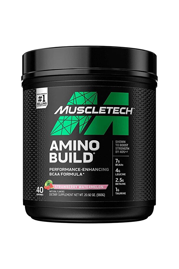 Amino Build, Strawberry Watermelon, 40