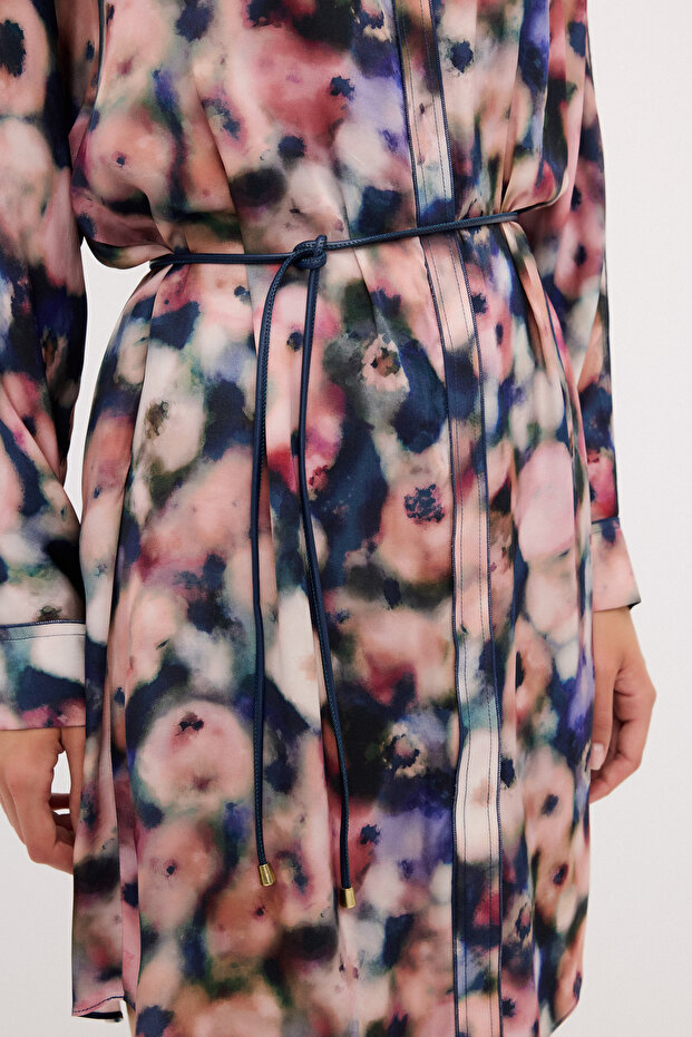 فستان منقوش - 4