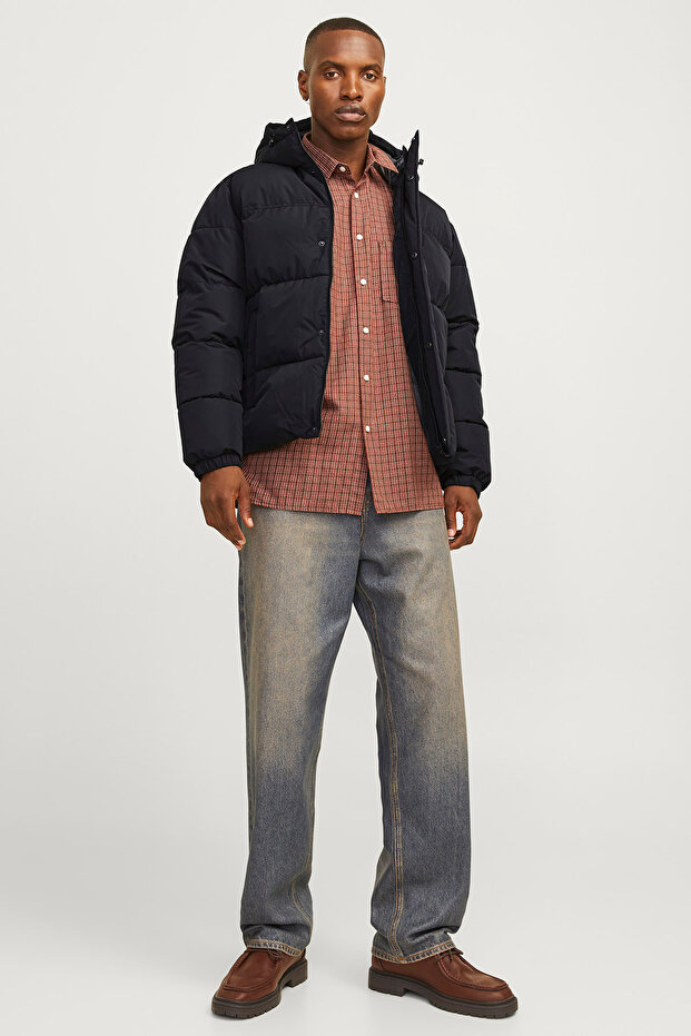 رمز نموذج المعطف الأسود للرجال: 12256974 - 4