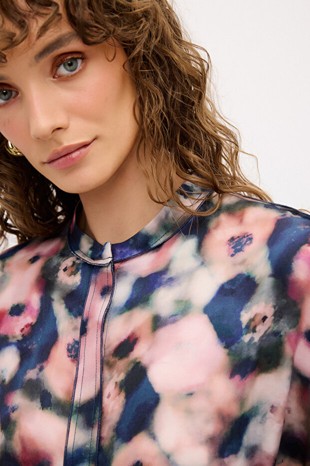 فستان منقوش - 3