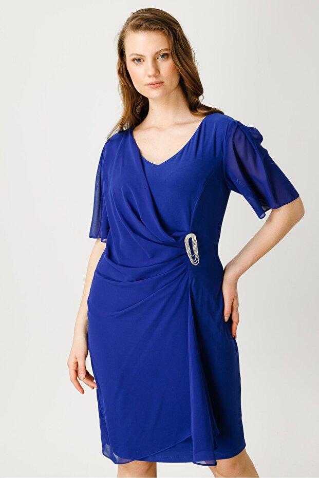 Modailgi  Elbise Saks - 2