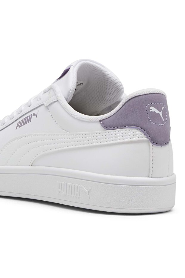 Smash 3 L 390987 Sneaker Erkek Spor Ayakkabı BEYAZ-LİLA - 5