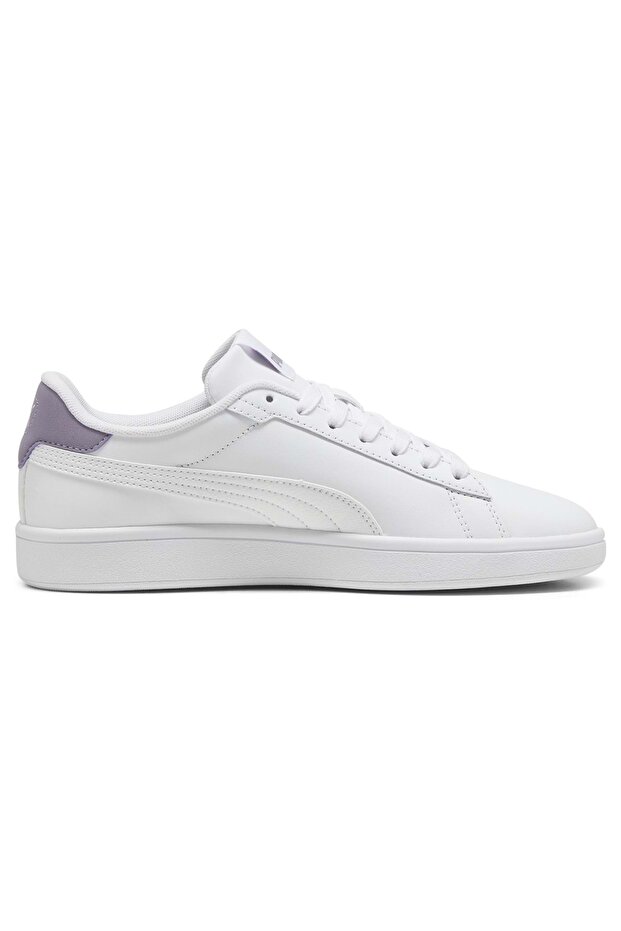 Smash 3 L 390987 Sneaker Erkek Spor Ayakkabı BEYAZ-LİLA - 4