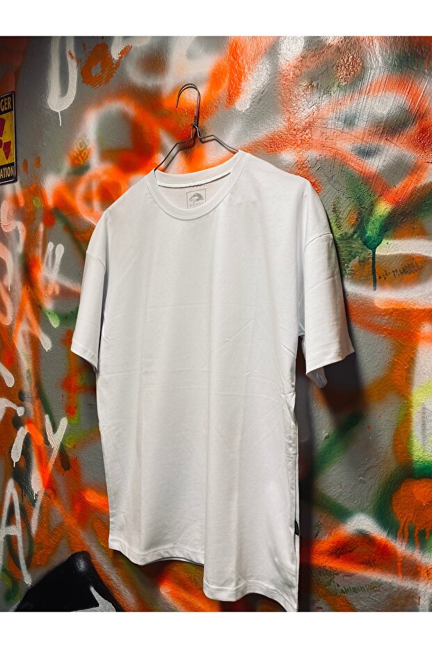 تيشيرت أساسي مصنوع من القطن بنسبة 100% برقبة دائرية ومريح - 2