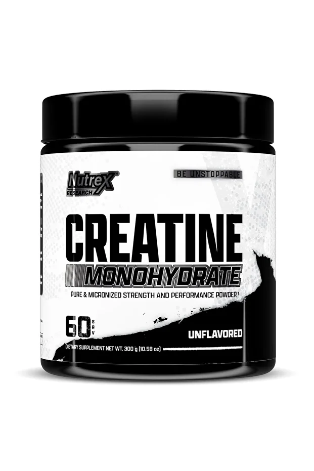 Creatine Monohydrate, Unflavored, 60 - 1