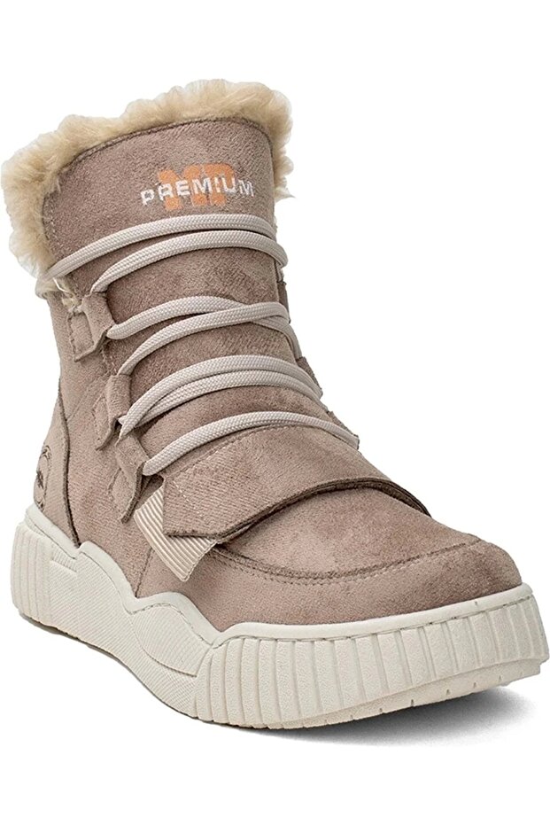 242-1876ZN Kadın Sneaker Bot Bej - 3