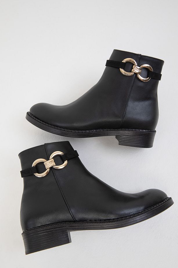 Siyah Kadın Bot & Bootie 19781 - 4