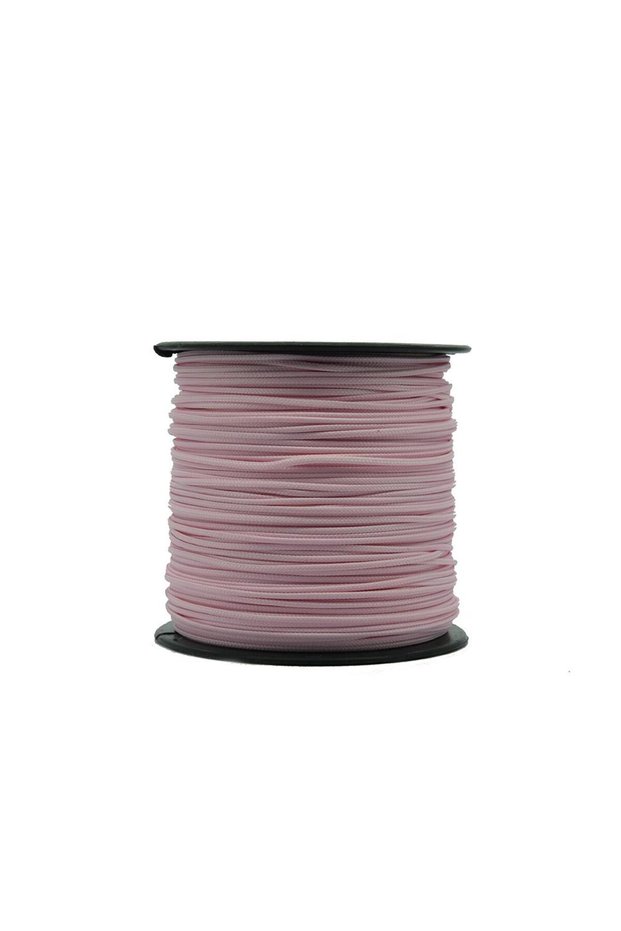 Parachute Cord, Bracelet, Prayer Beads and Hobby Cord 1 mm 100 Meter Spool Baby Pink
