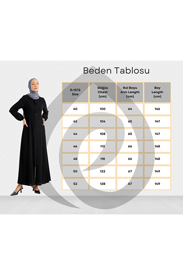 İSRA PLİSELİ FERACE - 6