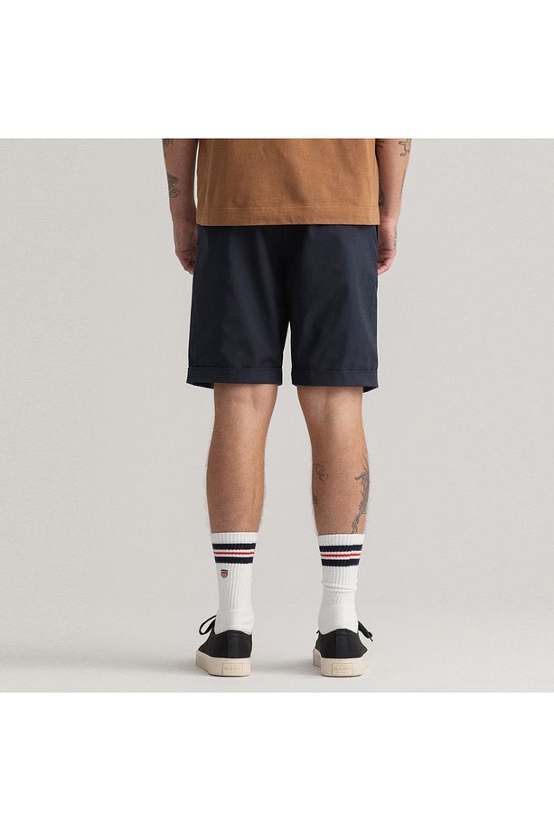 Erkek Lacivert Regular Fit Şort - 5