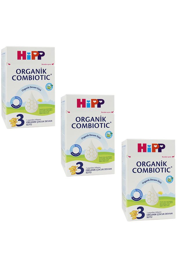 3 Organik Combiotic 800 gr Devam Sütü 3 Adet - 1