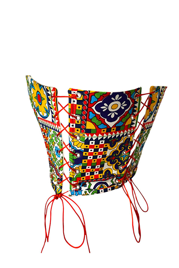 مشد بوستير منقوشة - 2