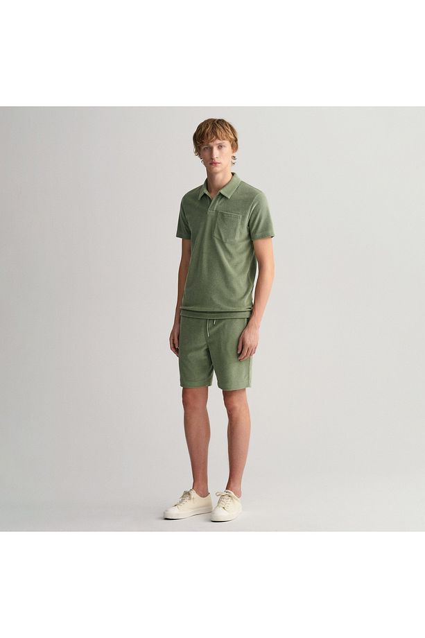 Erkek Yeşil Regular Fit Şort - 5