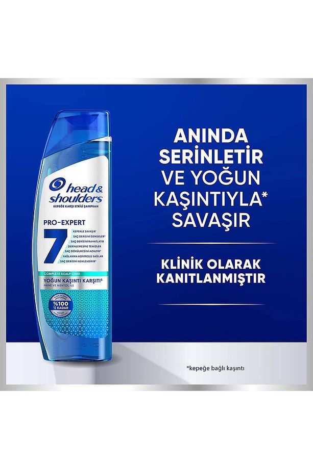Head & Shoulders Pro-expert 7 Nane Ve Mentol Ile Yoğun Kaşıntı Karşıtı Şampuan 300 ml - 6