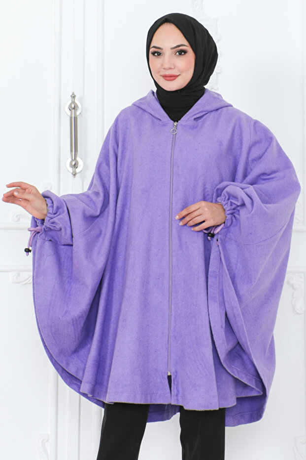 Kapişonlu panço - 3