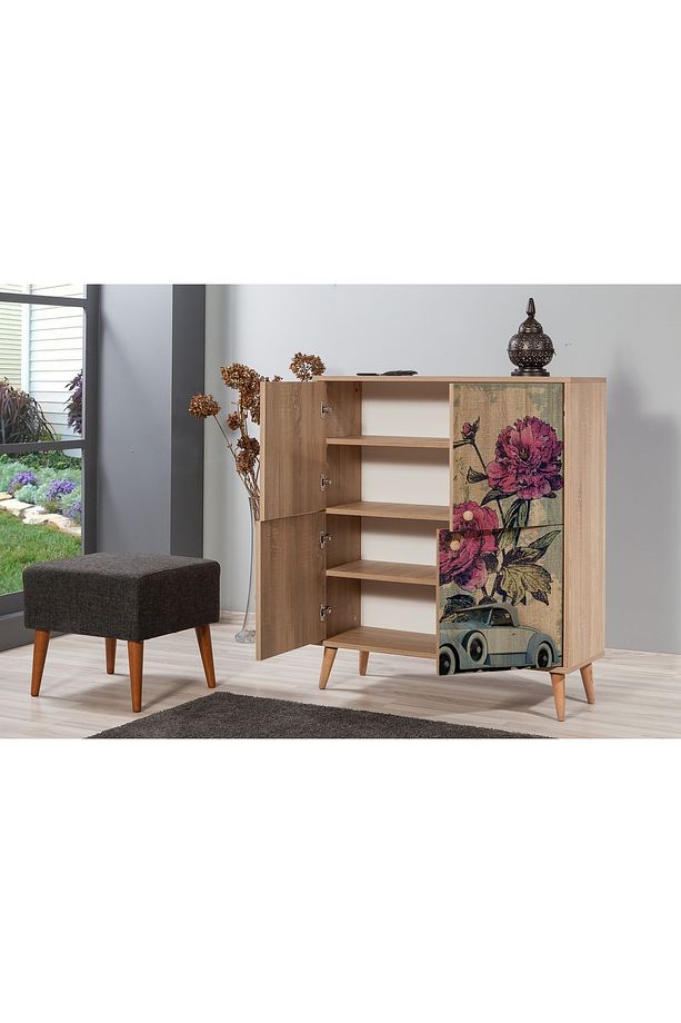 Multikabin Rose Dolap Ahşap Ayak - 3