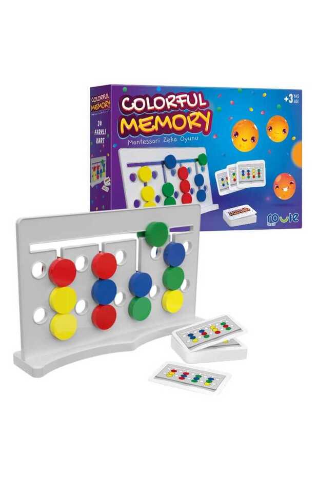 Route Brain Teaser Montessori Colorful Memory