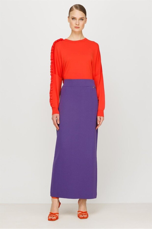 Triko Etek Morcivert - 1