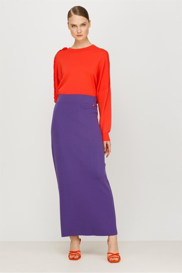 Triko Etek Morcivert - 3